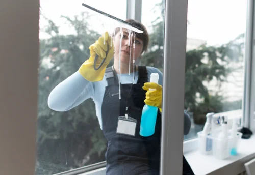 Nettoyage de vitres intérieures et extérieures à Vaugneray